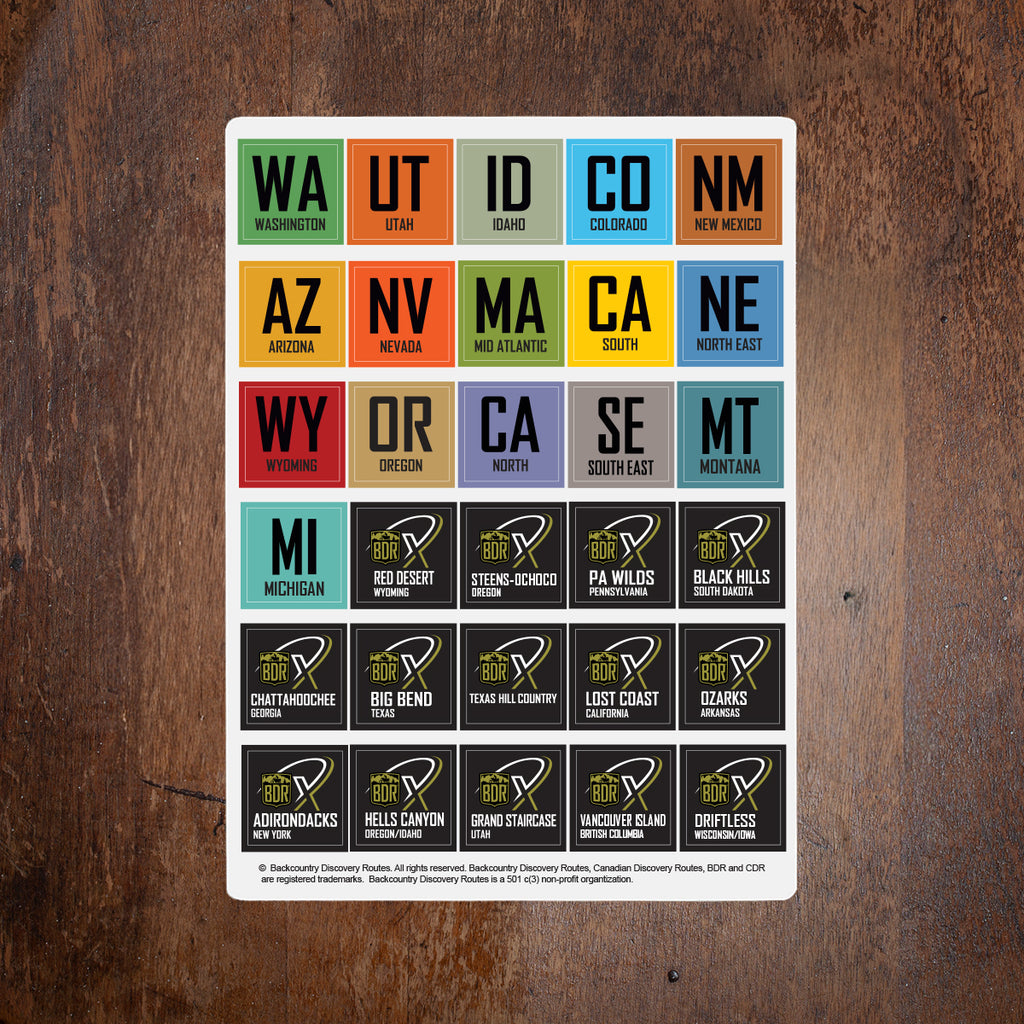 STICKERS & DECALS – Backcountry Discovery Routes