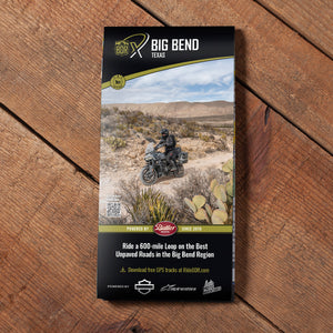 Big Bend, TX BDR-X Route Map