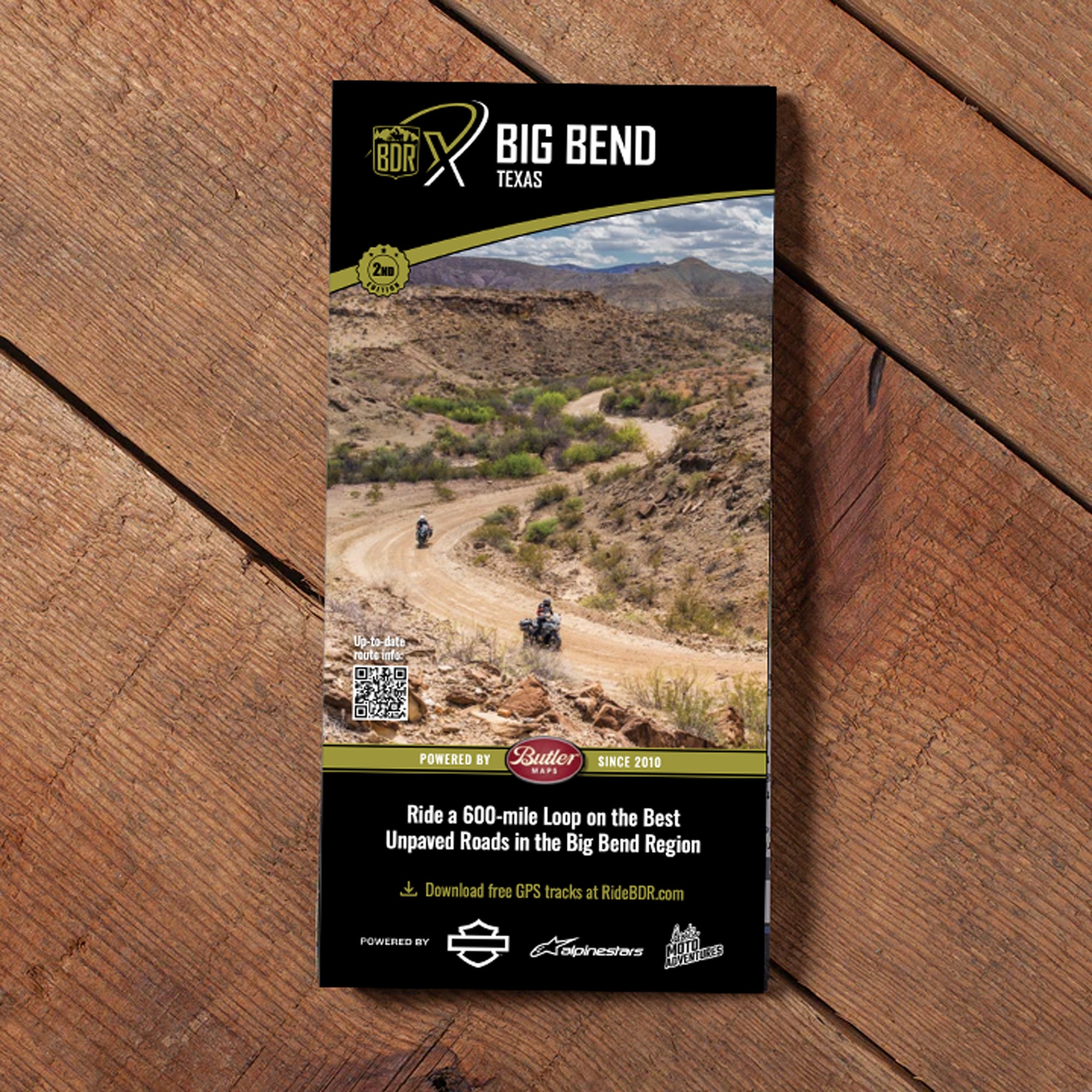 Big Bend, TX BDR-X Route Map