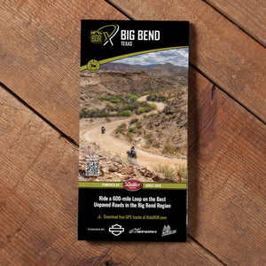 Big Bend, TX BDR-X Route Map