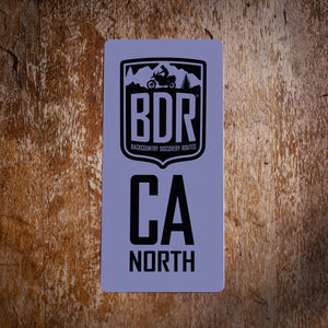 CABDR-North Route Decal