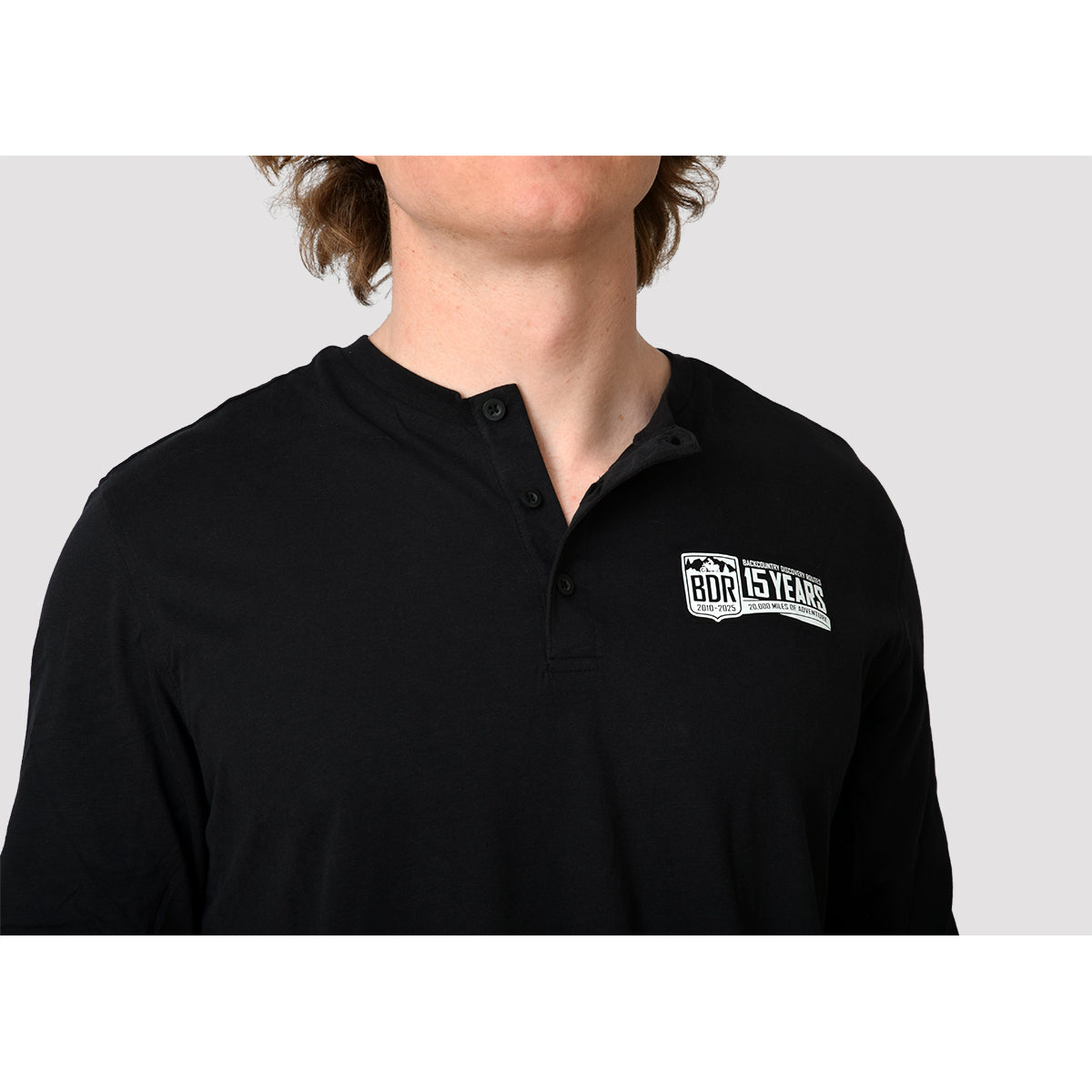 BDR 15 Year Henley Shirt