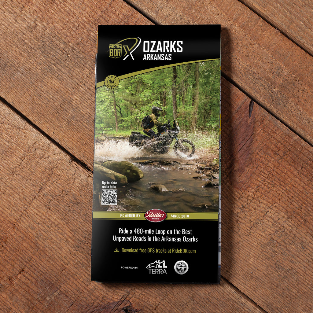 Ozarks BDR-X Map – Backcountry Discovery Routes