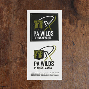 PA Wilds BDR-X Route Decal