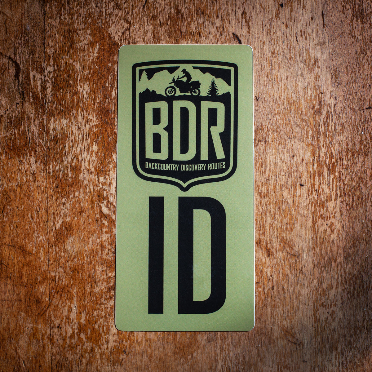 IDBDR Route Decal