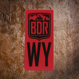 WYBDR Route Decal